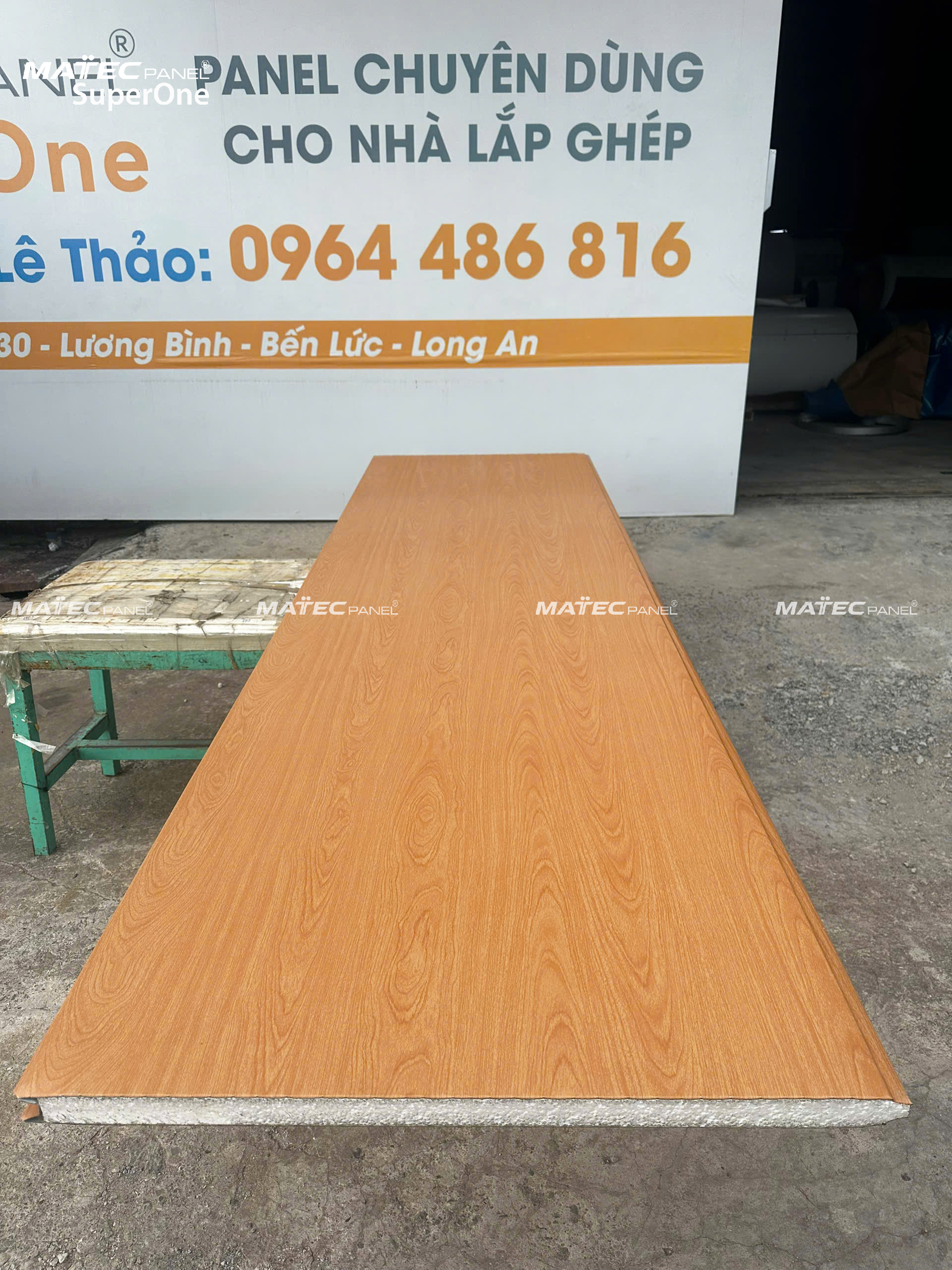 Báo giá tấm panel hai mặt vân gỗ chỉ từ 178K/m2